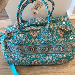 Vera Bradley Weekender Totally Turq